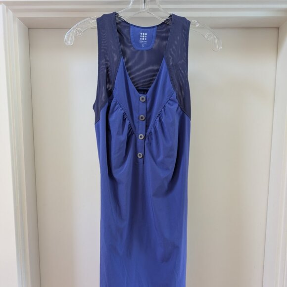 Title Nine "Snap" beach dress, sapphire color, size S, fast-dry fabric, airy - Picture 3 of 8